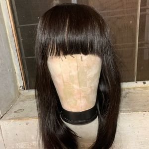 Human Hair Bang Wig